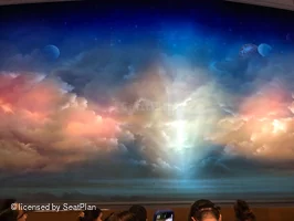 Prince of Wales Theatre Stalls D27 view from seat photo