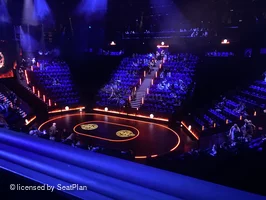 Canary Wharf Theatre District 3 Q49 view from seat photo