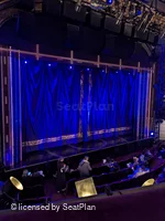 Lena Horne Theatre Front Mezzanine A13 view from seat photo
