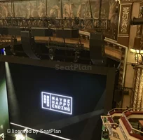 Belasco Theatre Balcony E18 view from seat photo
