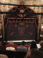 London Coliseum Upper Circle D35 view from seat photo