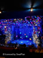 Cambridge Theatre Dress Circle E9 view from seat photo