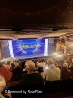 Theatre Royal Drury Lane Grand Circle K32 view from seat photo
