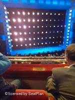 Shaftesbury Theatre Royal Circle B25 view from seat photo
