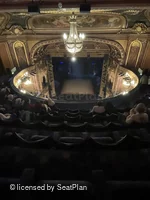 Theatre Royal Haymarket Upper Circle G10 view from seat photo