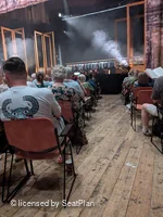 Alexandra Palace Theatre Stalls L4 view from seat photo