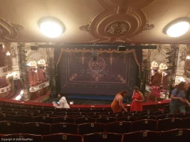 London Coliseum Upper Circle J25 view from seat photo