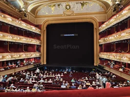 Royal Opera House Donald Gordon Grand Tier A28 view from seat photo