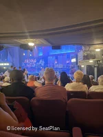 Broadhurst Theatre Orchestra Q26 view from seat photo