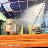 Charing Cross Theatre Stalls B4 view from seat photo