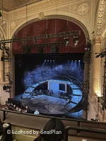 Samuel J. Friedman Theatre Mezzanine A4 view from seat photo