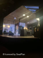 Lucille Lortel Theatre Orchestra B6 view from seat photo