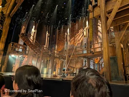 Richard Rodgers Theatre Orchestra A10 view from seat photo