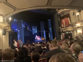 Noel Coward Theatre Stalls O28 view from seat photo