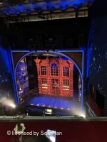 Savoy Theatre Upper Circle B2 view from seat photo