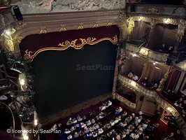 Apollo Theatre Balcony A26 view from seat photo