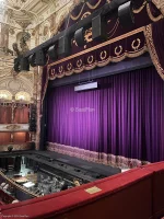 London Coliseum Dress Circle B4 view from seat photo