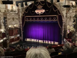 London Coliseum Upper Circle F14 view from seat photo