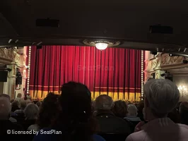 Garrick Theatre Stalls R13 view from seat photo