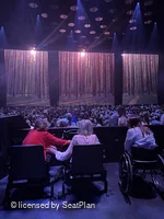 ABBA Arena Block H A4 view from seat photo