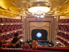 Metropolitan Opera House Family Circle A108 view from seat photo