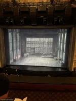 Neil Simon Theatre Mezzanine C117 view from seat photo