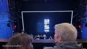 Hayes Theater Mezzanine B107 view from seat photo