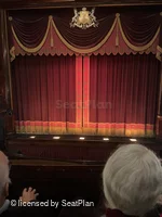 St Martin's Theatre Dress Circle B14 view from seat photo
