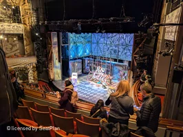 Stephen Sondheim Theatre Mezzanine EE20 view from seat photo