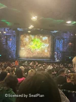 Apollo Victoria Theatre Stalls ZF30 view from seat photo