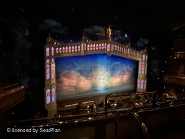 Prince of Wales Theatre Circle B32 view from seat photo
