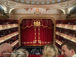 Royal Opera House Amphitheatre B56 view from seat photo
