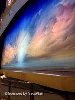 Prince of Wales Theatre Stalls B13 view from seat photo