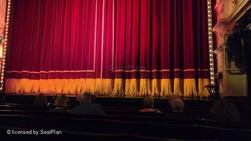 Garrick Theatre Stalls E6 view from seat photo