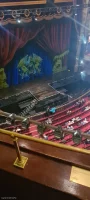 London Coliseum Balcony B45 view from seat photo