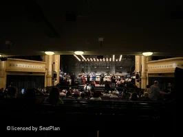Hudson Theatre Orchestra U109 view from seat photo