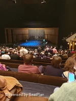Barbican Theatre Stalls T12 view from seat photo