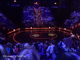 Troubadour Canary Wharf Theatre District 5 M72 view from seat photo