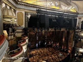 Victoria Palace Theatre Grand Circle A38 view from seat photo
