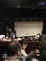 Peacock Theatre Dress Circle G32 view from seat photo