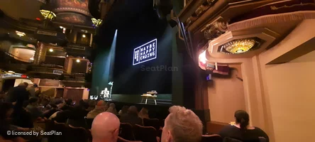Belasco Theatre Orchestra F16 view from seat photo