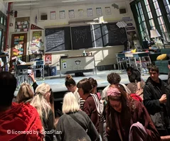 Royal Court Theatre Stalls D15 view from seat photo