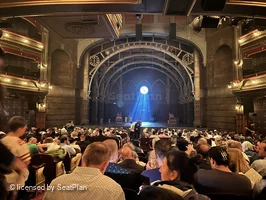 Lyric Theatre Orchestra U4 view from seat photo