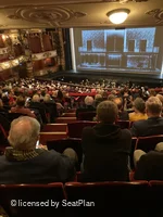 London Coliseum Dress Circle K13 view from seat photo