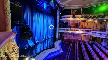 Criterion Theatre Dress Circle Box D1 view from seat photo