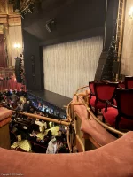 St James Theatre Mezzanine B30 view from seat photo