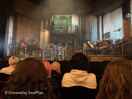 Lyric Theatre Stalls E6 view from seat photo