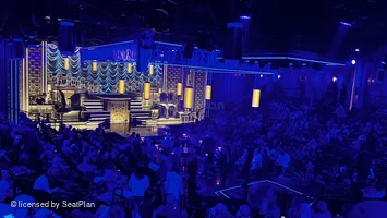 Circle in the Square Theatre Orchestra J133 view from seat photo