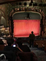 New Amsterdam Theatre Mezzanine JJ3 view from seat photo