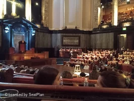 London County Hall Courtroom Stalls F168 view from seat photo